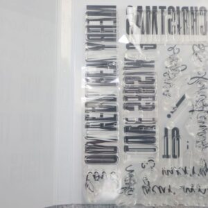 Inside view of Stampin’ Up! More Wishes photopolymer stamp set