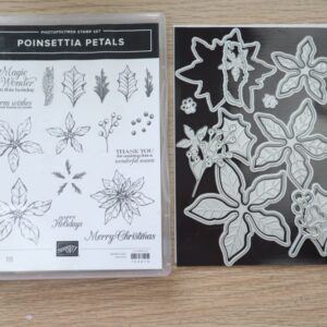 Stampin’ Up! Poinsettia Petals bundle including stamp set and coordinating dies