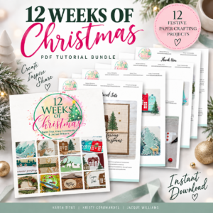 12 Weeks of Christmas 2026 – PDF Tutorial Bundle
