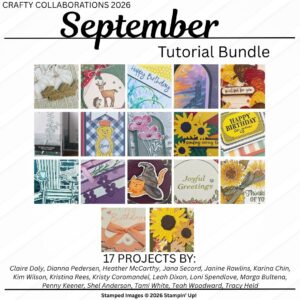 September 2026 Crafty Collaborations Tutorial Bundle